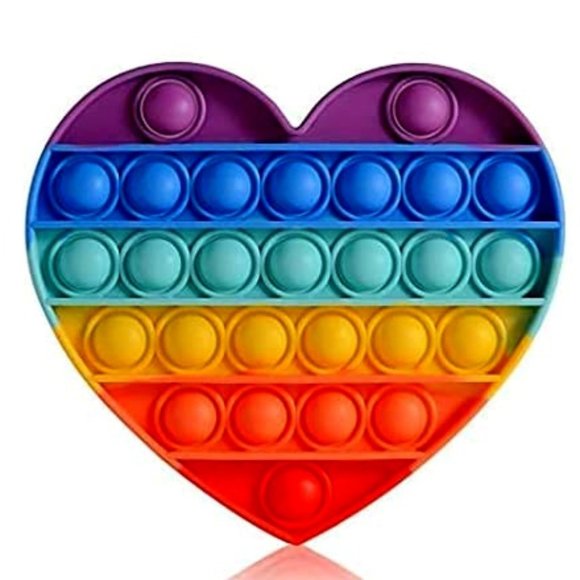 4 Pack Pop It Fidget Toys Pop Its Fidgets, Sensory Toys for Kids Teens & Adults - Picture 3 of 11